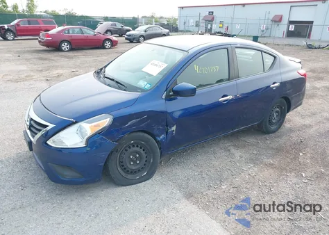 2019 Nissan Versa 1.6 Sv из США, поврежденный, VIN 3N1CN7APXKL800199